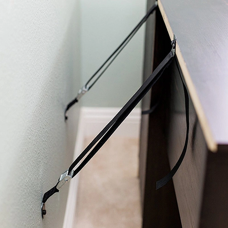 ANTI-TIP SAFETY STRAP FOR FURNITURE OR TV'S